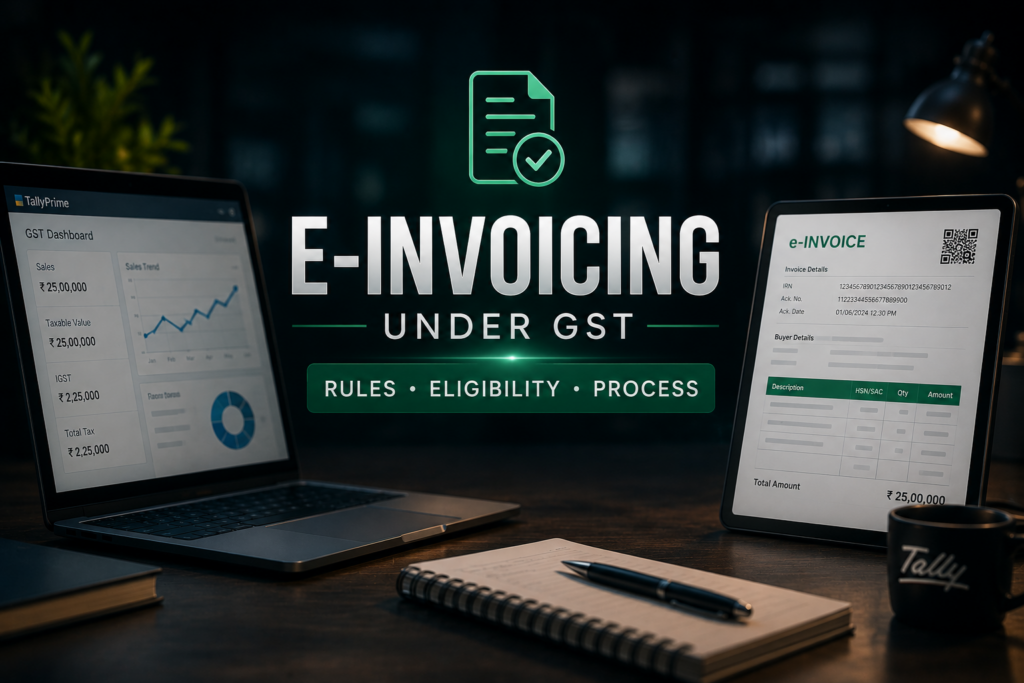 E-Invoicing Under GST: Rules, Eligibility & Process Explained