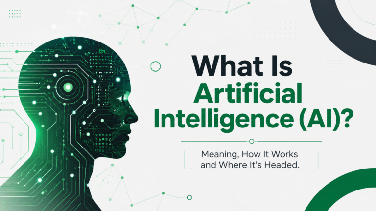 What Is Artificial Intelligence (AI)? Meaning, How It Works and Where It’s Headed